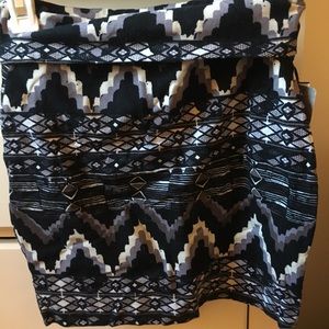 Nordstrom multicolor mini skirt